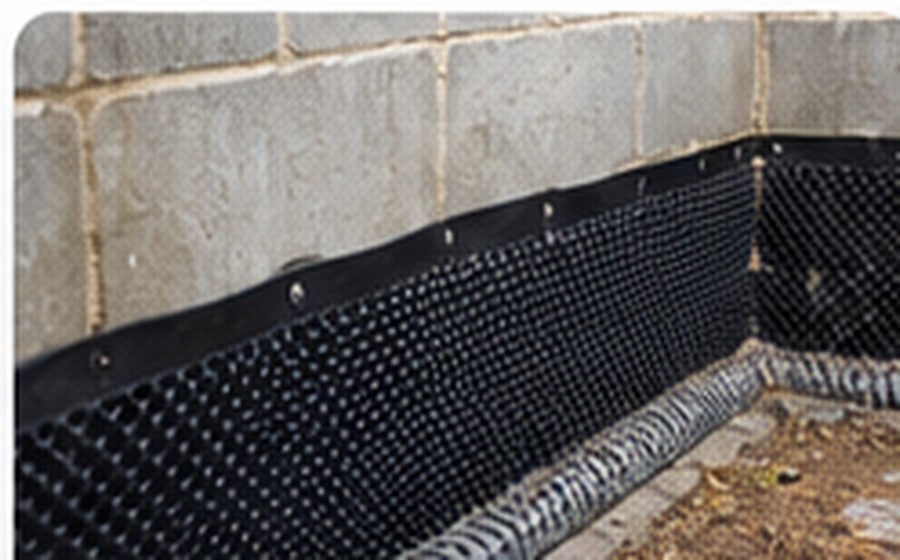 Basement Waterproofing service example