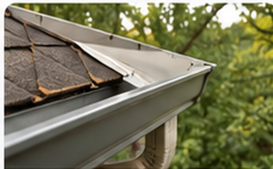 Gutter Cleaning service example