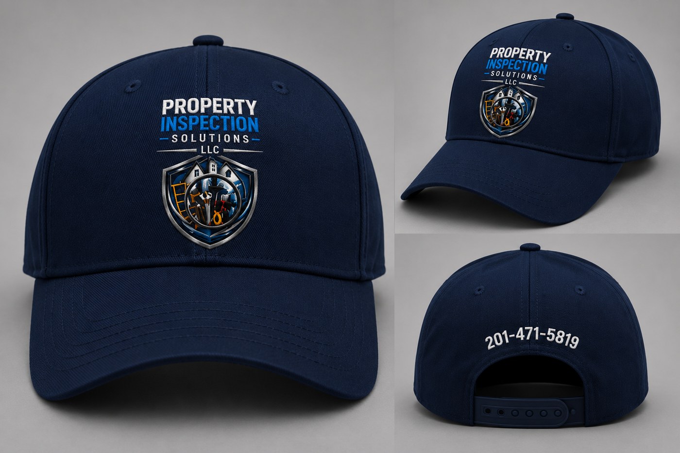 Property Inspection Solutions embroidered hat