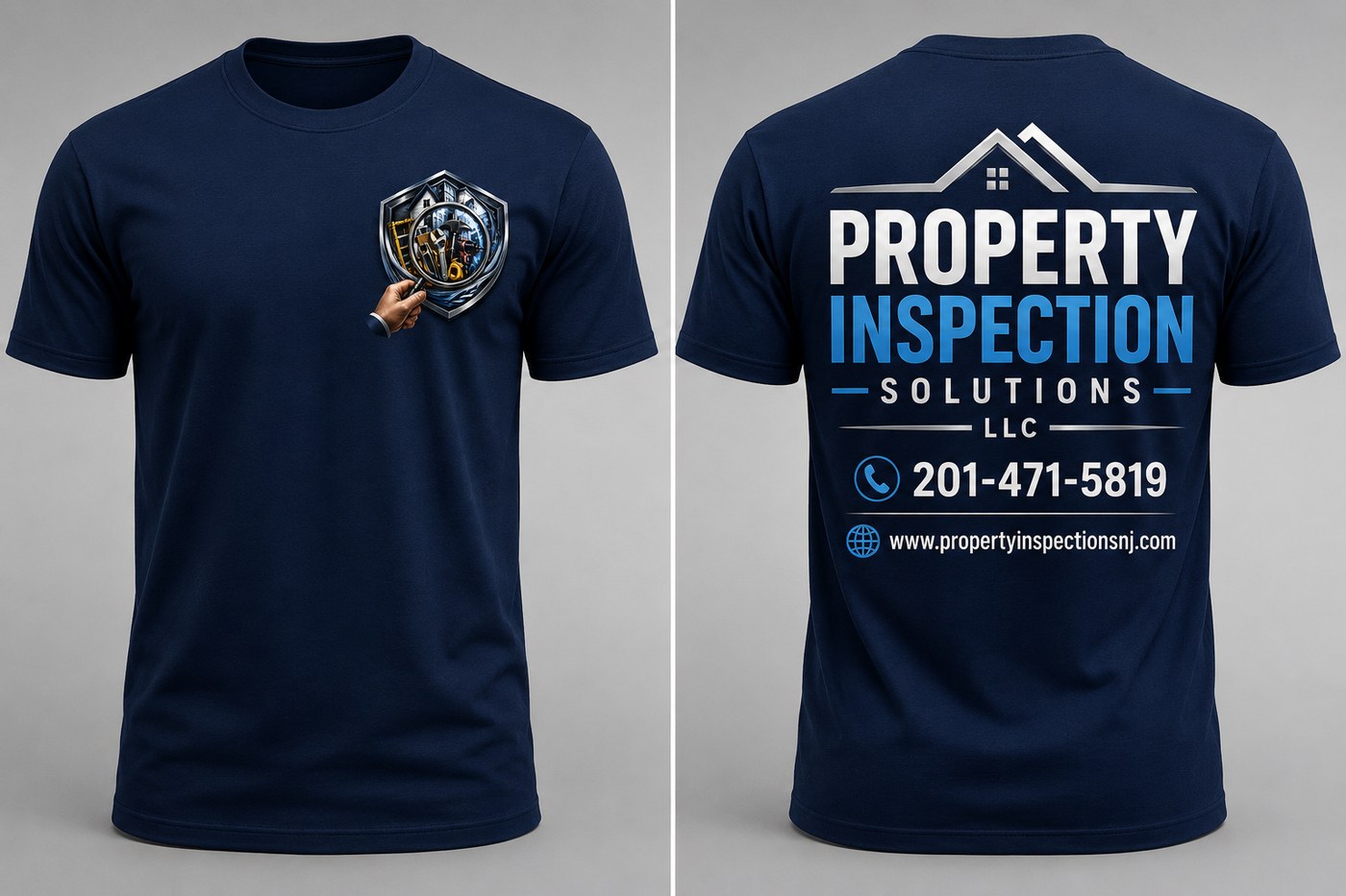 Property Inspection Solutions T-shirt